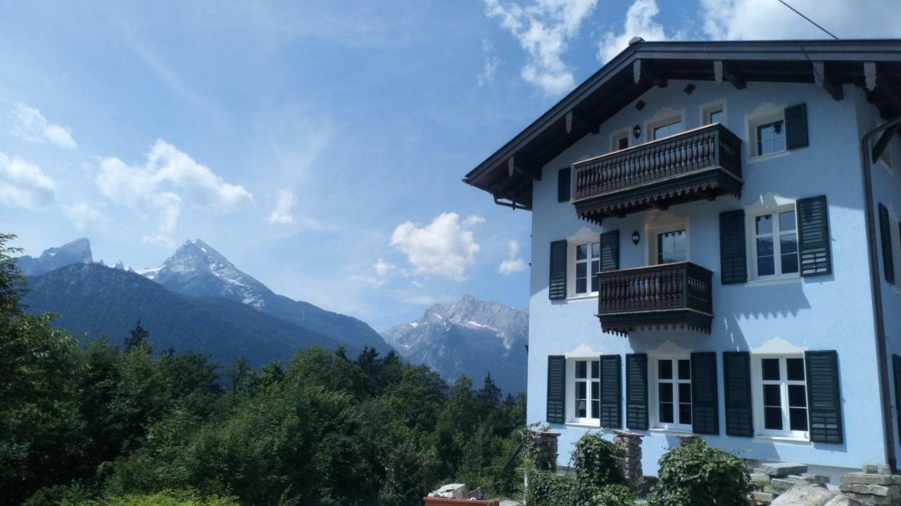 Hotel Die Schlafende Goass - Pub Und Gaestehaus Bischofswiesen Esterno foto