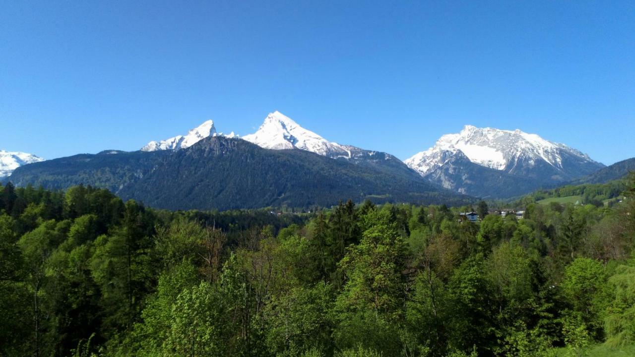 Hotel Die Schlafende Goass - Pub Und Gaestehaus Bischofswiesen Esterno foto