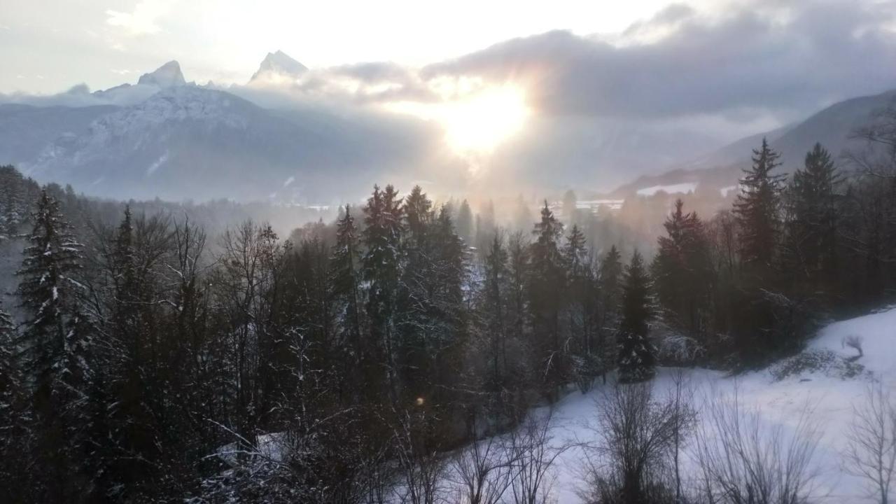 Hotel Die Schlafende Goass - Pub Und Gaestehaus Bischofswiesen Esterno foto